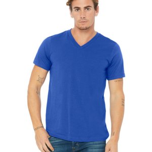 Bella + Canvas Newburgh Adult V-Neck Tee (4 Colors)