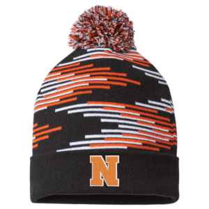 Cap America Stallions Pom Pom Knit Beanie