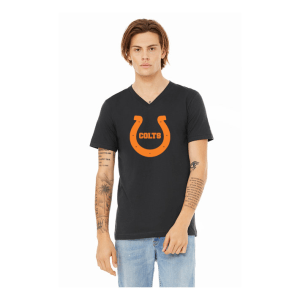 Bella + Canvas Colts Adult V-Neck T-Shirt