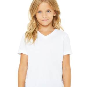 Bella + Canvas Novi Youth V-Neck T-Shirt (3 Colors)