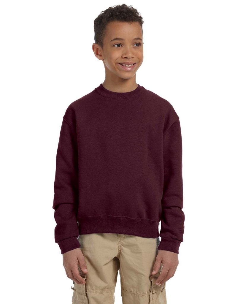 Jerzees Meads Mill Crew Neck Sweatshirt Youth (3 Colors)