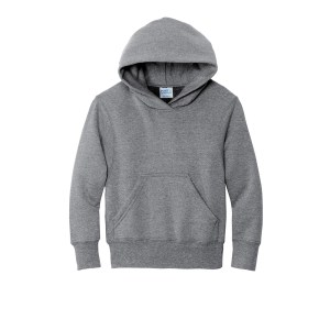 Port & Company Silver Springs Fleece Pullover Hoodie Youth (4 Colors)