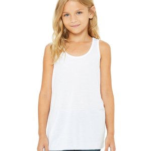 Bella + Canvas B8800Y Youth Flowy Racerback Tank